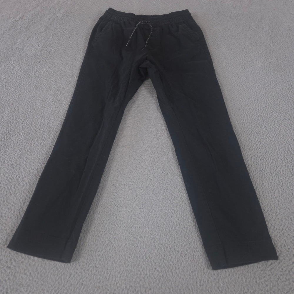 No Boundaries Pants Mens M Black Jogger Cotton Spandex Drawstring Elastic‎ Waist